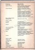 Evdokimova, Eva - Signed Program Buenos Aires 1990