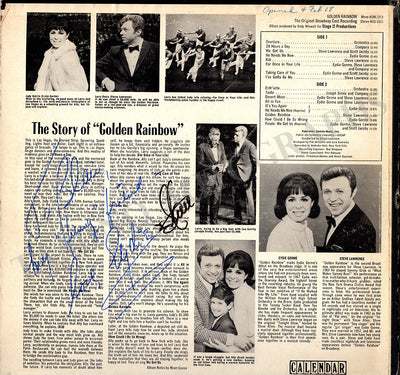 Gorme, Eydie - Lawrence, Steve - Signed LP Record "Golden Rainbow"