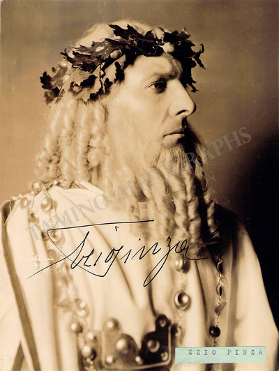 Pinza, Ezio - Various Autographs