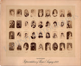 Famous Man & Women in Music - Set of 2 Unsigned Cabinet Photos (1889)