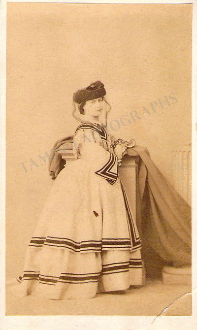 Cerrito, Fanny - Vintage CDV Photograph
