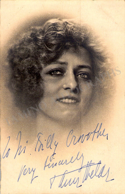 Signed Photograph & Letter