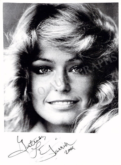 Fawcett, Farrah - Signed Photograph 2001