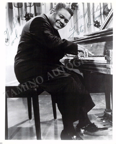 Domino, Antoine "Fats" - Various Autographs