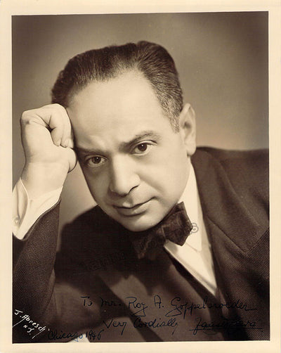 Cleva, Fausto - Signed Photograph 1946