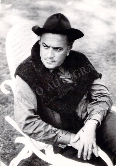 Fellini, Federico - Signed Photograph