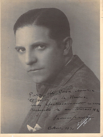 Longas, Federico - Signed Photograph