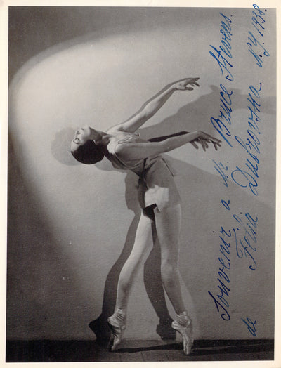 Dubrovska, Felia - Signed Photograph 1938