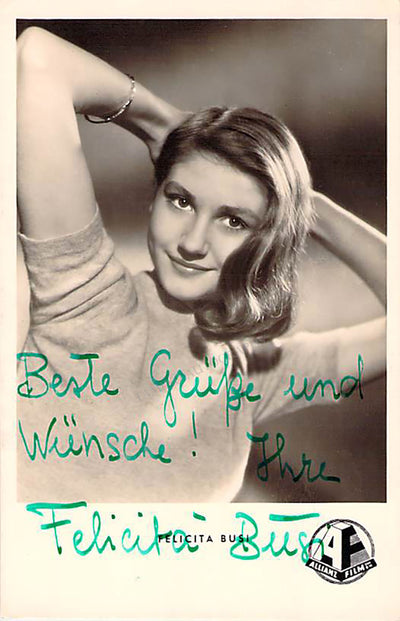 Busi, Felicita - Signed Photograph