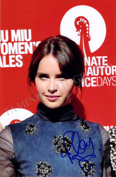 Jones, Felicity - Signed Photograph