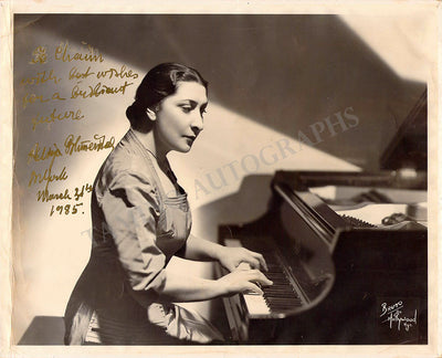 Blumental, Felicja - Signed Photograph