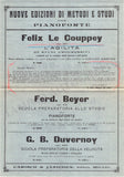 Le Couppey, Felix - Set of 4 Autograph Letters Signed