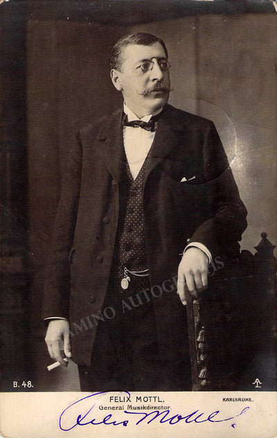 Mottl, Felix - Signed Photograph