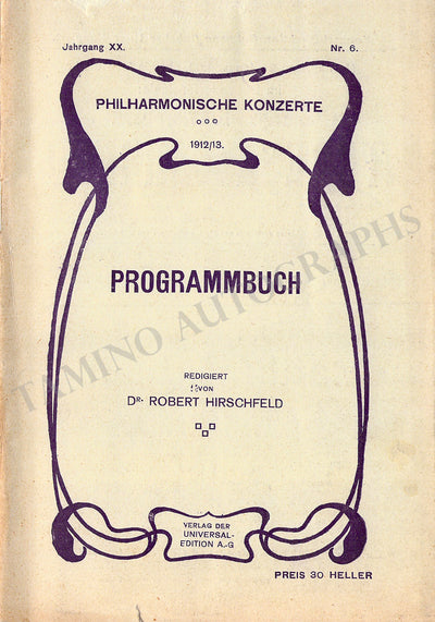 Lot of 10 Concert Programs (1921-1937)