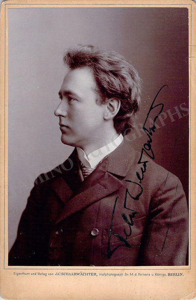 Weingartner, Felix - Signed Cabinet Photo