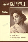 Opera Singers - Lot of 240+ Playbills