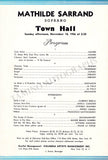 Opera Singers - Lot of 240+ Playbills