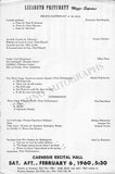 Opera Singers - Lot of 240+ Playbills