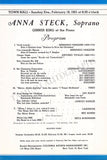 Opera Singers - Lot of 240+ Playbills