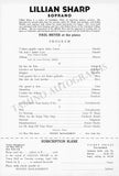Opera Singers - Lot of 240+ Playbills