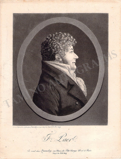 Paer, Ferdinand - Vintage Lithograph
