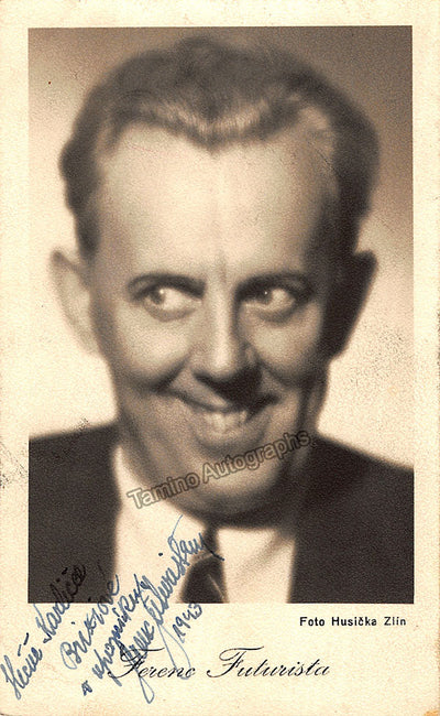 Futurista, Ferenc - Signed Photograph