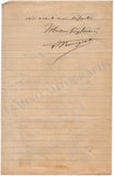 Bourgeat, Fernand - Set of 4 Autograph Letters Signed