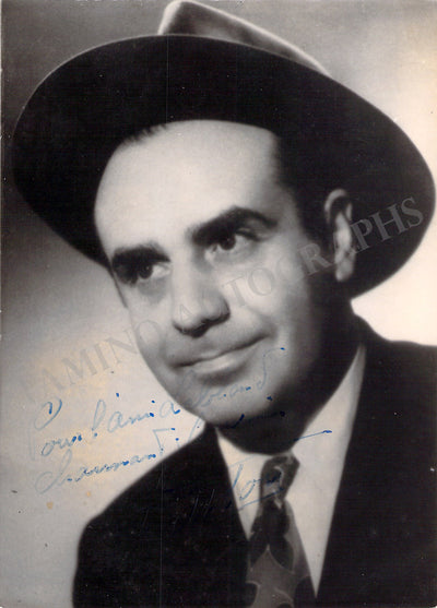 Sardou, Fernand - Signed Photograph