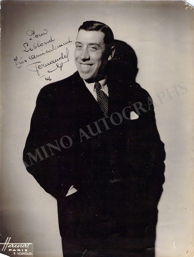 Fernandel - Signed Photograph