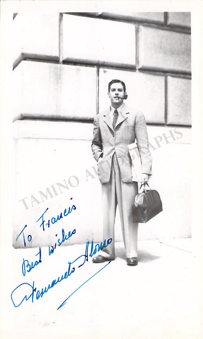 Alonso, Fernando - Signed Photograph