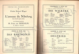 Theatre Des Champs Elysees - Richard Wagner Festival 1929 Program