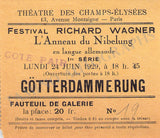 Theatre Des Champs Elysees - Richard Wagner Festival 1929 Program