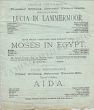 Cincinatti Musical  Festival - Program 1881