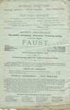 Cincinatti Musical  Festival - Program 1881