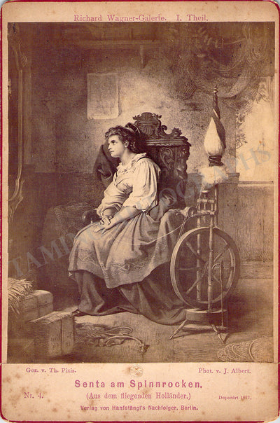 Wagner, Richard - Set x 8 Cabinet Photos of Opera Scenes