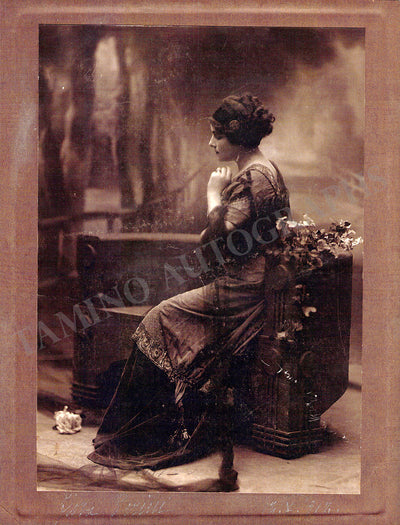 Perini, Flora - Signed Photograph 1912