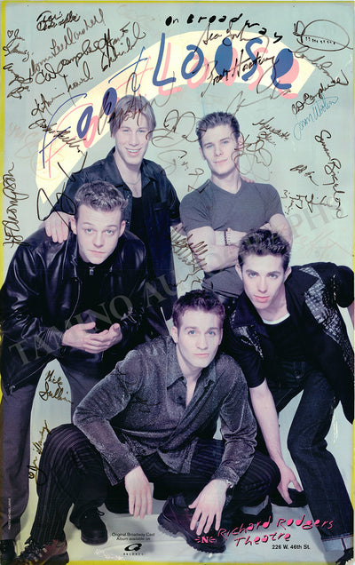 Footloose - Signed Broadway Poster