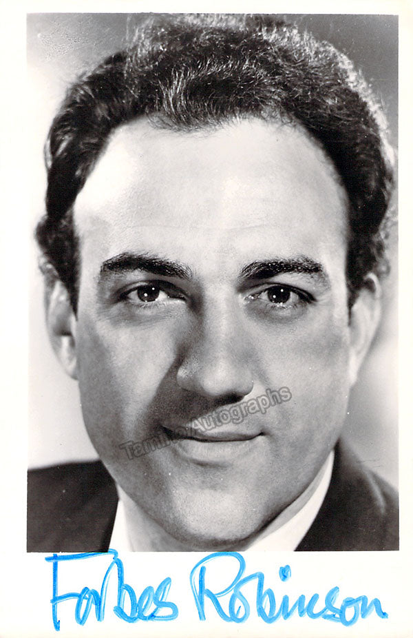 Robin Fortson ROBINSON, Forbes (Various Autographs)