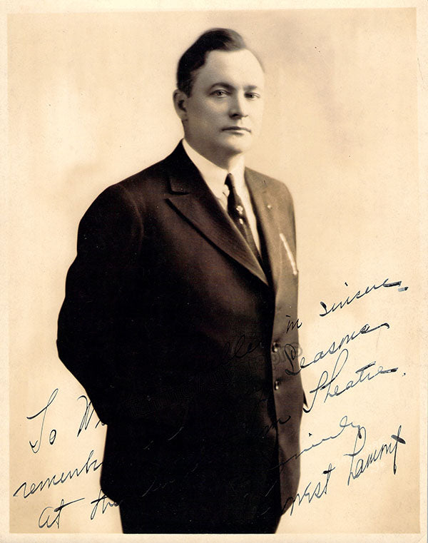 LAMONT, Forrest (Various Autographs) Tamino Autographs