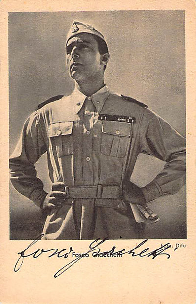 Giachetti, Fosco - Signed Photograph