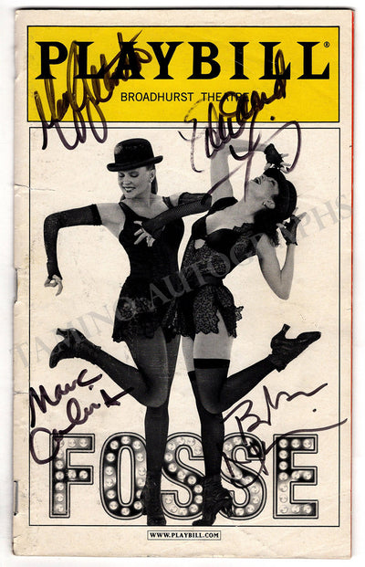 Fosse - Signed Broadway Musical Playbill