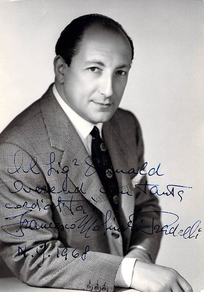 Molinari-Pradelli, Francesco - Signed Photograph 1968