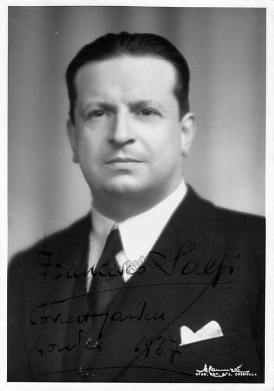 Salfi, Francesco - Signed Photograph