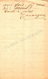 Tamagno, Francesco - Autograph Letter Signed 1902