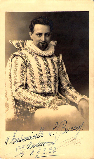 Andrien, Francis - Signed Photograph in role