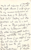 Hueffer, Francis - Autograph Letter Signed 1874
