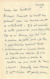 Poulenc, Francis - Autograph Letter Signed