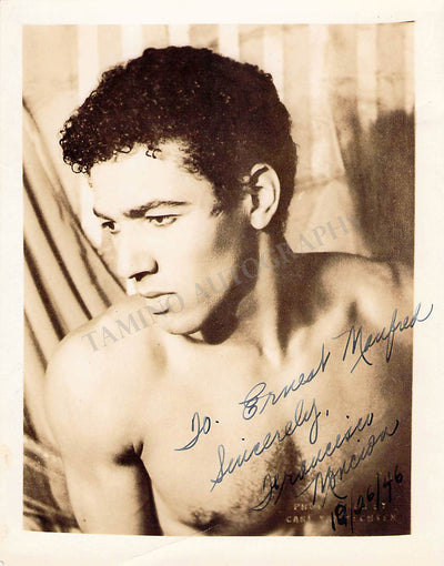 Moncion, Francisco - Signed Photograph 1946
