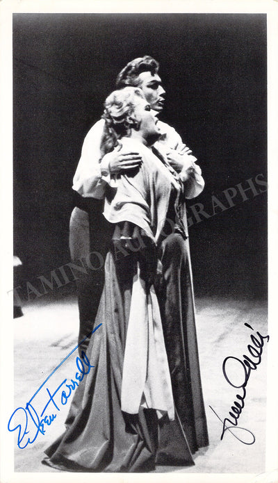Corelli, Franco - Farrell, Eileen - Signed Photo in Cavalleria Rusticana