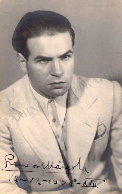 Margola, Franco - Signed Photograph 1938
